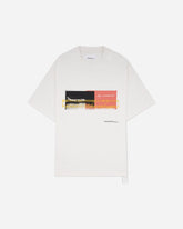 Men's Halfway To Nowhere Print Regular Fit T-Shirt White