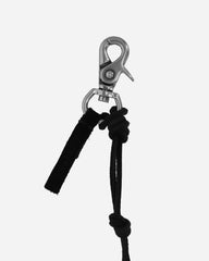 Ladon Leather Chain Black