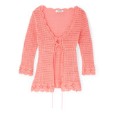 Danielle Guizio Rosalie Top (Sweet coral)