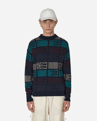 Logo Crewneck Sweater Blue