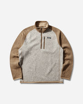 Men's Better Sweater 1/4-Zip Fleece Nautilus Tan
