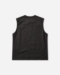 Men's Fai Sleeveless T-Shirt Washed Black