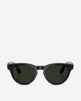 Low Bridge Fit Headliner Gen 2 Sunglasses Shiny Black / G-15 Green