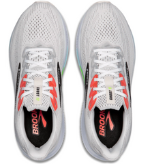 Brooks Ghost 17 White Pink Clay Gecko Men's