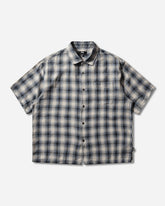 Liam Shortsleeve Plaid Shirt Blue
