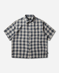 Liam Shortsleeve Plaid Shirt Blue