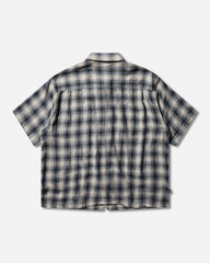 Liam Shortsleeve Plaid Shirt Blue