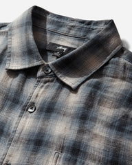 Liam Shortsleeve Plaid Shirt Blue