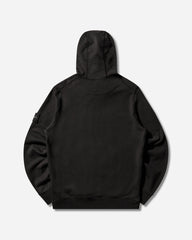 Men's Organic Cotton Fleece Hoodie Black