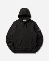 Men's Organic Cotton Fleece Hoodie Black
