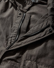 Men's Cotton Nylon Micro Ripstop Field Jacket Charcoal
