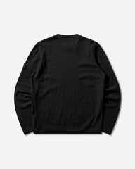 Men's Organic Cotton With Nylon Crewneck Sweater Black