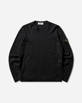 Men's Organic Cotton With Nylon Crewneck Sweater Black
