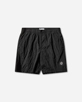 Men's Nylon Metal Swim Shorts Black
