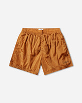Men's Nylon Metal Swim Shorts Orange