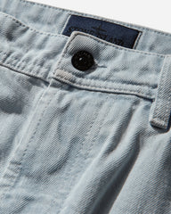 Men's Indigo Denim-Ultra Bleached Regular Fit Jeans Blue Extra Bleach