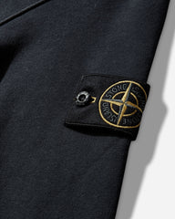 Men's Organic Cotton Fleece Zip Hoodie Navy Blue