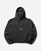 Medal Masked Hoodie Strong Wash Black