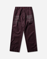 Men's People Have the Power Cotton Gabardine Pants Bordeaux