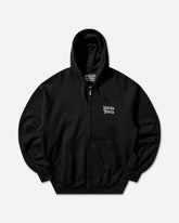 Men's Heavy Weight Full Zip Hoodie Black
