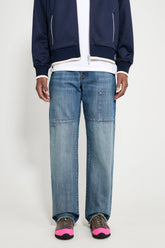 Wales Bonner Chance Denim Patched Blue Vintage Wash