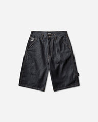 Men's Cut Out XL Loose Shorts Indigo