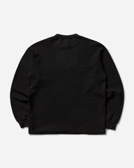 Men's Midtown Logo Waffle Knit Top Black