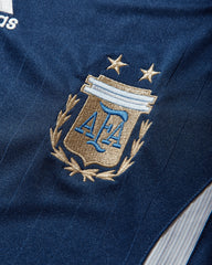 Men's Argentina Away Jersey 2006 Messi Dark Blue
