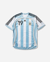 Men's Argentina Home Jersey 2006 Messi White