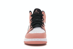 Nike Air Jordan 1 Mid Pink Quartz (GS) Women's