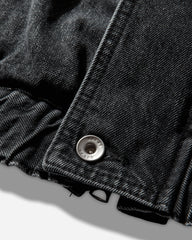 Men's Denim Blouson Black