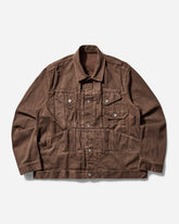 Men's Denim Jacket Brown