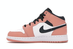 Nike Air Jordan 1 Mid Pink Quartz (GS) Women's