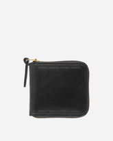 Leather Bi-Fold Wallet Black