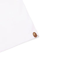 A Bathing Ape 1st Camo College Tee (White/Green)