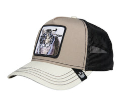 Goorin Bros Trucker Hat 'Tiger' Stripe Earner Grey
