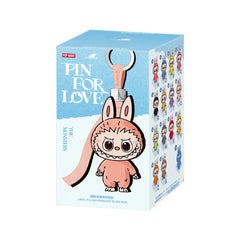 Popmart Labubu THE MONSTERS 'Pin for Love' Series-Vinyl Plush Pendant Sealed Case (N-Z)