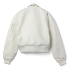Adidem Asterisks Lambskin Jacket (White)
