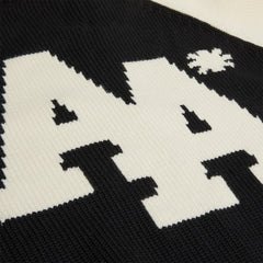 Adidem Asterisks Knit Zip Up Sweater (Cream)