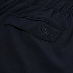 Dime Pleated Nylon Pants (Black)