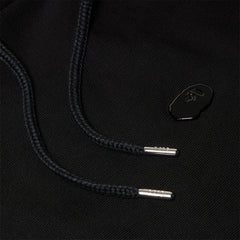 A Bathing Ape One Point Relaxed Fit Full Zip Hoodie (Black)