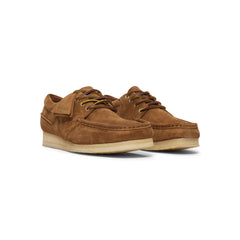 Clarks Wallabee Boat (Cola Suede)