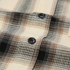 Beach Brains Hold Short Sleeve Shirt (Black/Brown check)