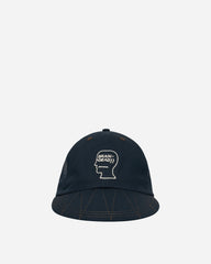 Logohead Mesh Long Brim Hat Navy