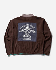 Men's Equipment Fleece Pullover Brown