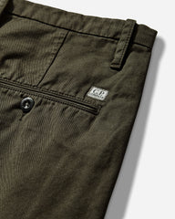 Men's Cotton Gabardine Loose Chino Pants Ivy Green
