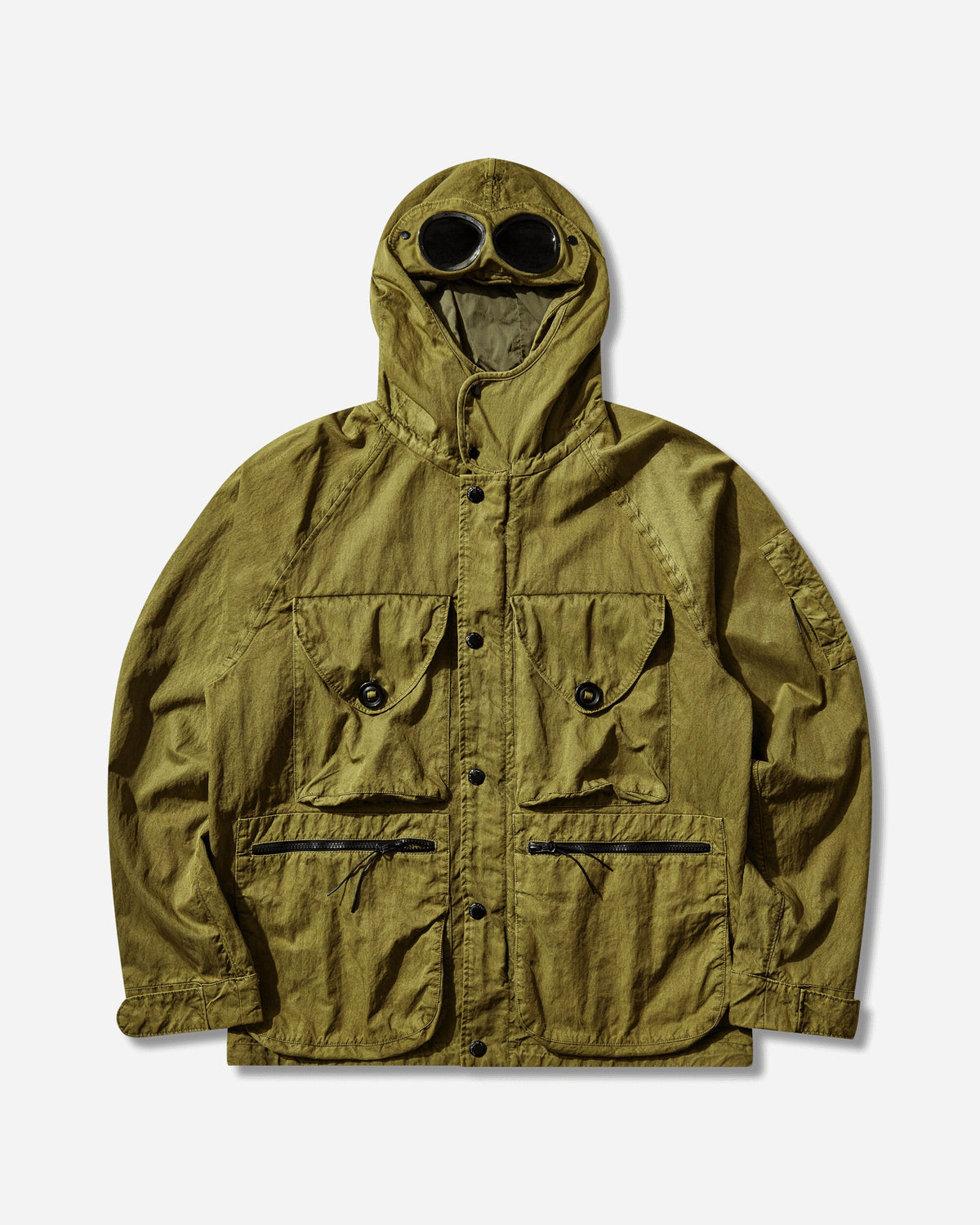 Men's Panama-R Mixed Goggle Jacket Antique Moss