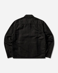 Men's Cotton / Linen Overshirt Black