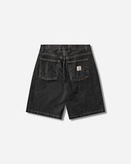Men's Brandon Shorts Black (Stone Washed)