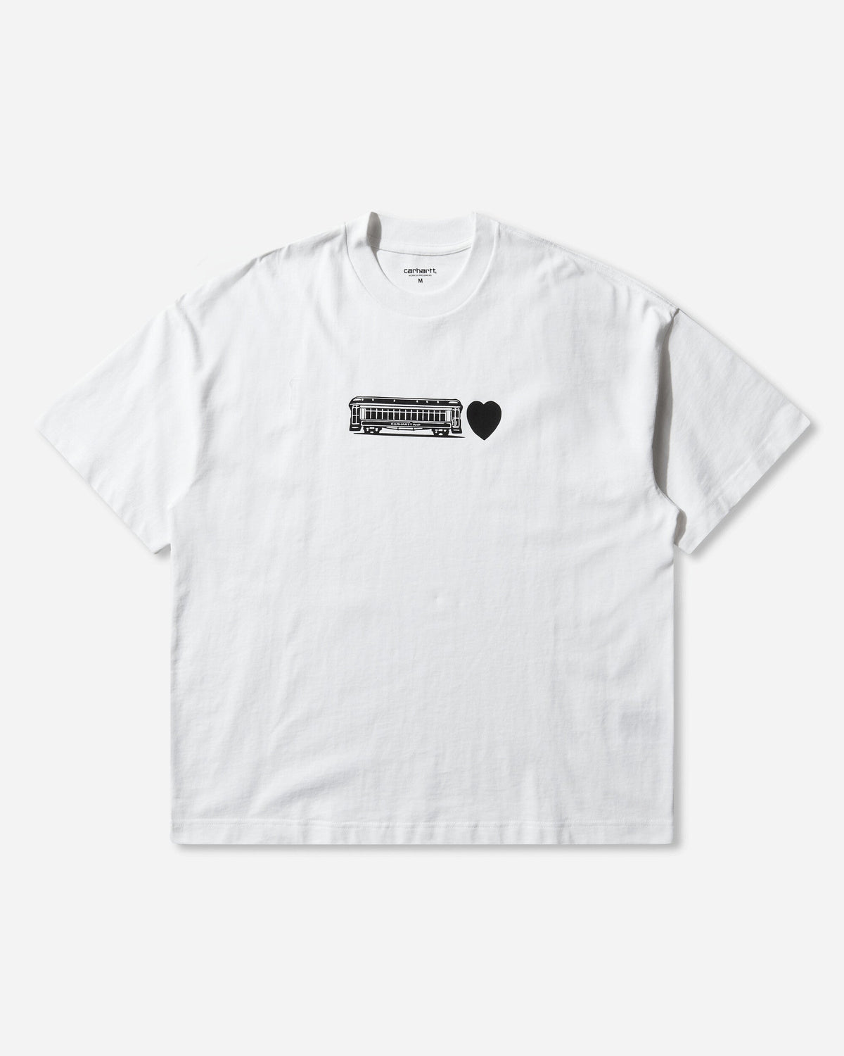 Men's Deconstructed Label T-Shirt White
